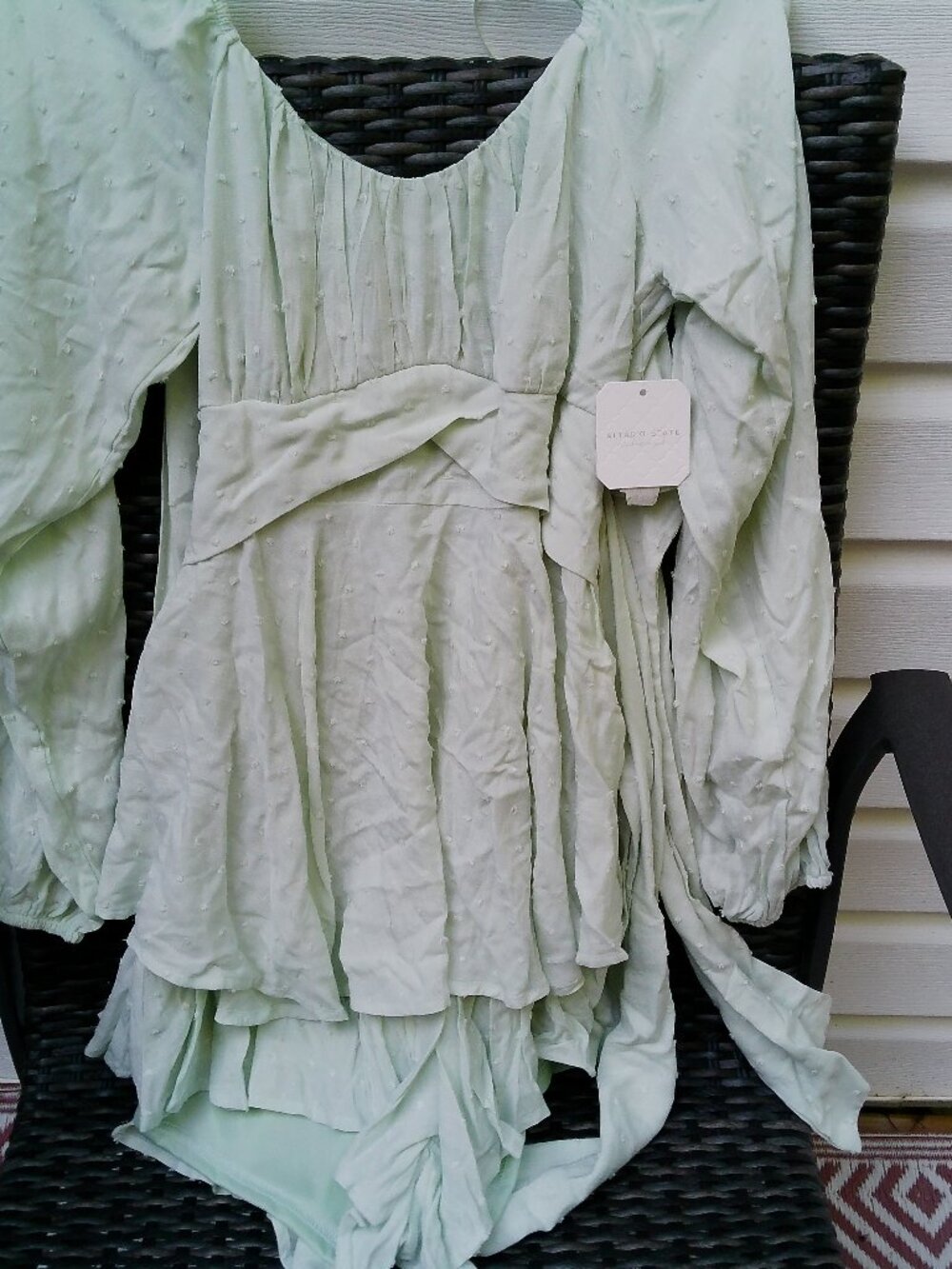 ALTARD STATE LIGHT GREEN NEW WITH TAGS ROMPER SIZE SMALL